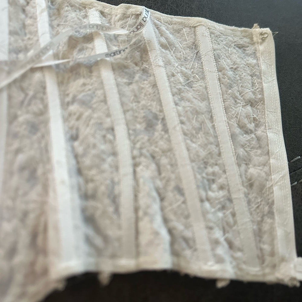 Martina Liana Cayla corset. Champagne beads. In good condition. - Picture 4 of 12